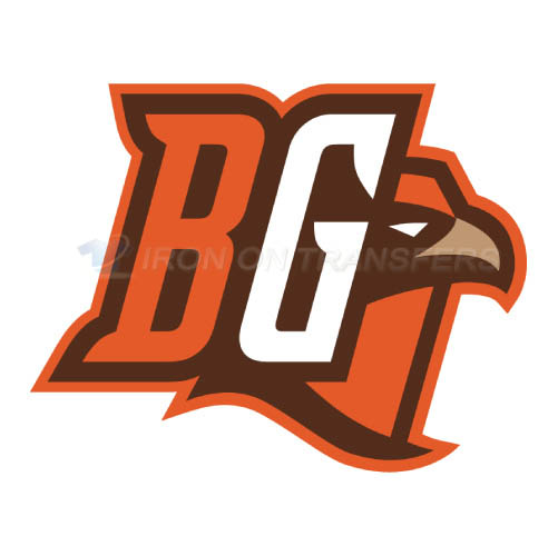 Bowling Green Falcons logo T-shirts Iron On Transfers N4021 - Click Image to Close